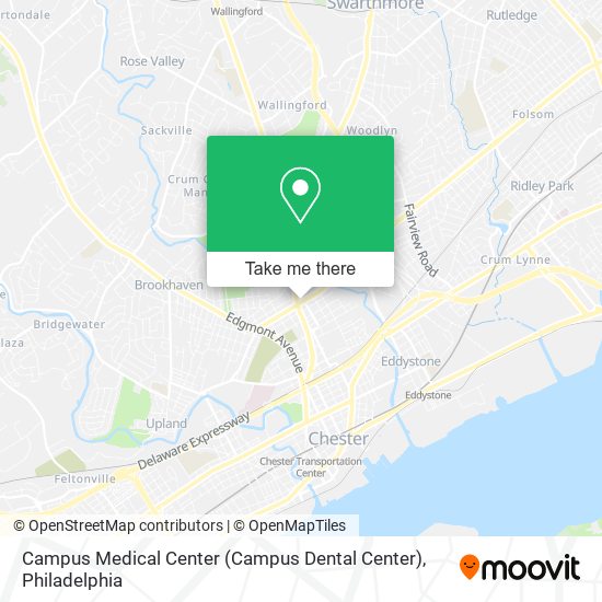 Campus Medical Center (Campus Dental Center) map