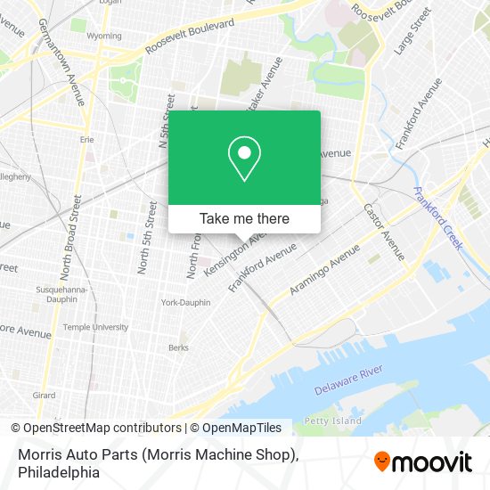 Morris Auto Parts (Morris Machine Shop) map