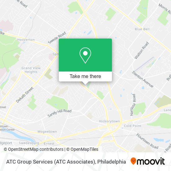 ATC Group Services (ATC Associates) map