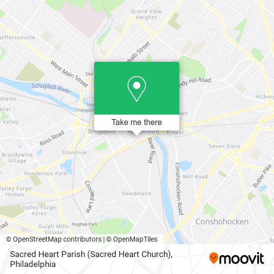 Mapa de Sacred Heart Parish (Sacred Heart Church)