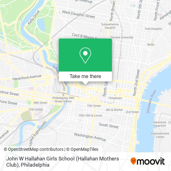 John W Hallahan Girls School (Hallahan Mothers Club) map