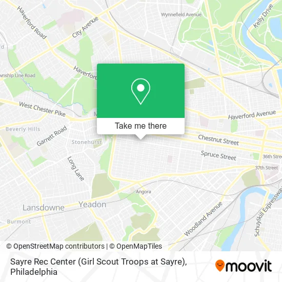 Sayre Rec Center (Girl Scout Troops at Sayre) map