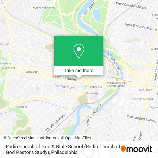 Radio Church of God & Bible School (Radio Church of God Pastor's Study) map