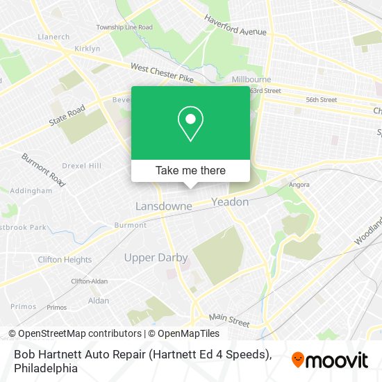 Bob Hartnett Auto Repair (Hartnett Ed 4 Speeds) map