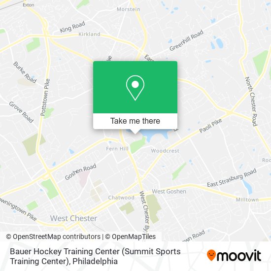 Bauer Hockey Training Center (Summit Sports Training Center) map