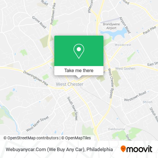 Mapa de Webuyanycar.Com (We Buy Any Car)