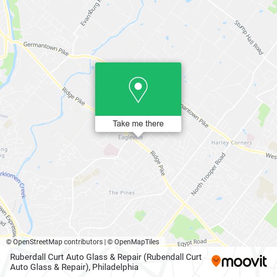 Ruberdall Curt Auto Glass & Repair map