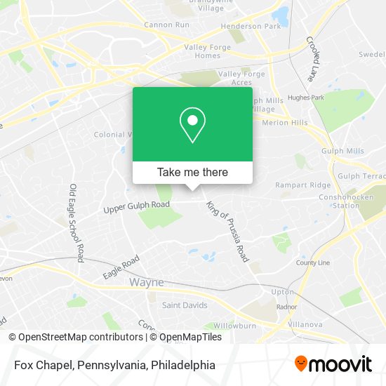 Mapa de Fox Chapel, Pennsylvania