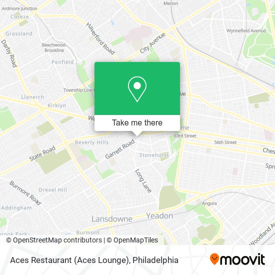 Aces Restaurant (Aces Lounge) map