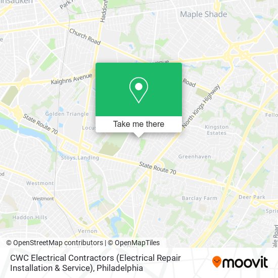 CWC Electrical Contractors (Electrical Repair Installation & Service) map