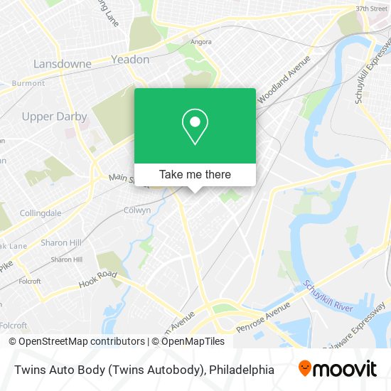 Twins Auto Body (Twins Autobody) map