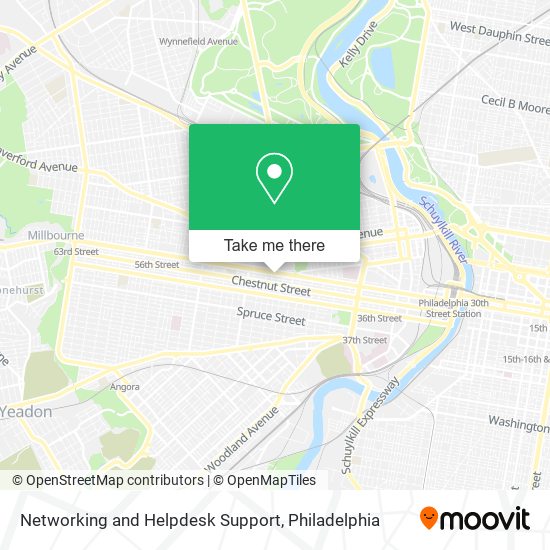 Networking and Helpdesk Support map