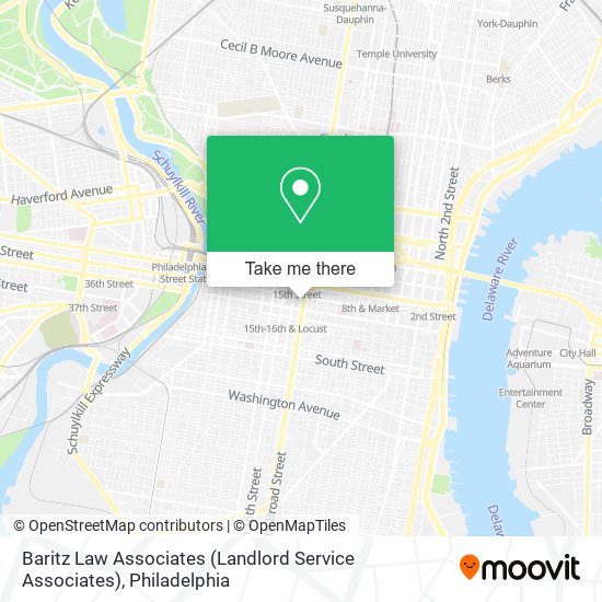 Mapa de Baritz Law Associates (Landlord Service Associates)