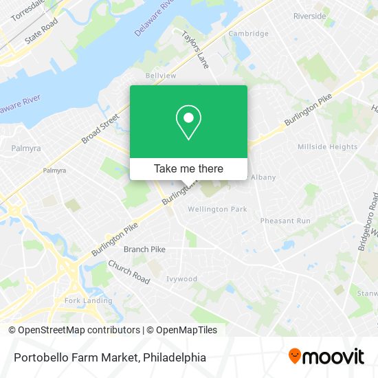 Portobello Farm Market map