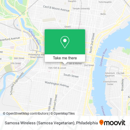Samosa Wireless (Samosa Vegetarian) map