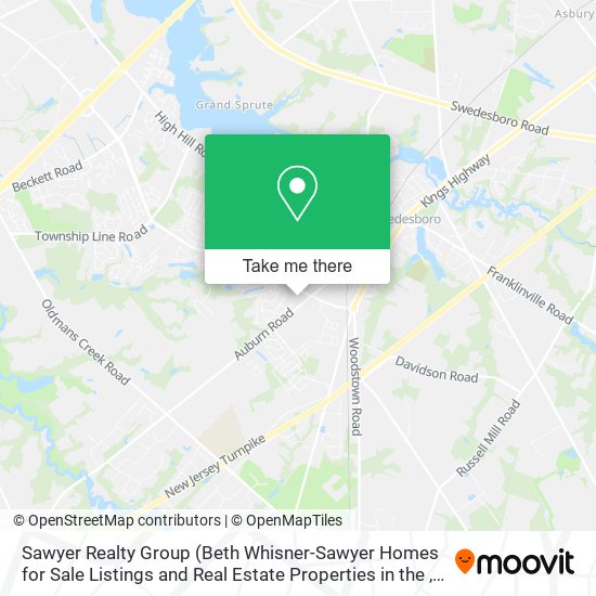 Sawyer Realty Group map