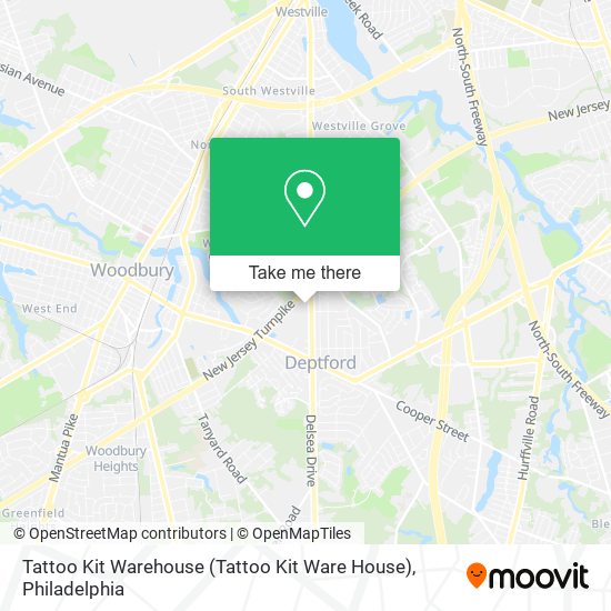 Mapa de Tattoo Kit Warehouse (Tattoo Kit Ware House)