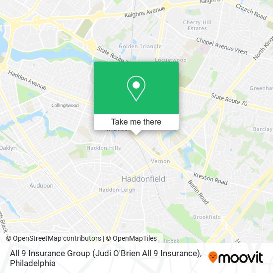 All 9 Insurance Group (Judi O'Brien All 9 Insurance) map