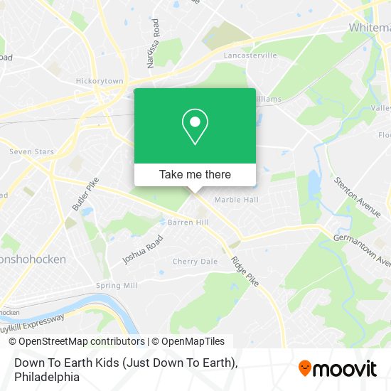 Down To Earth Kids map