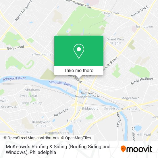 Mapa de McKeown's Roofing & Siding (Roofing Siding and Windows)