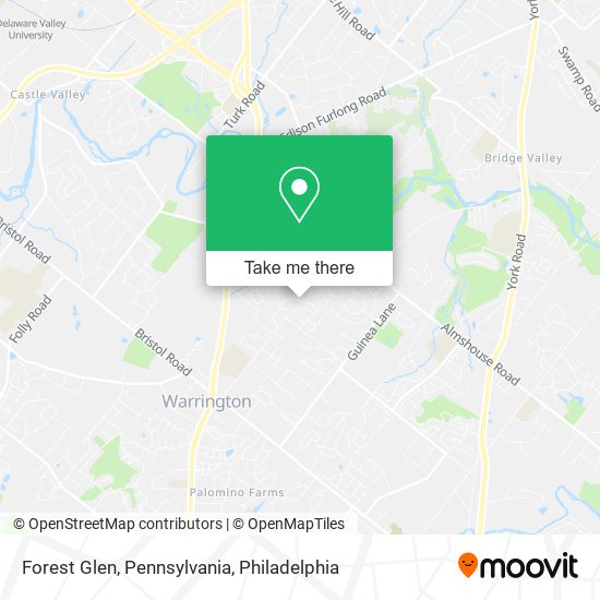 Forest Glen, Pennsylvania map