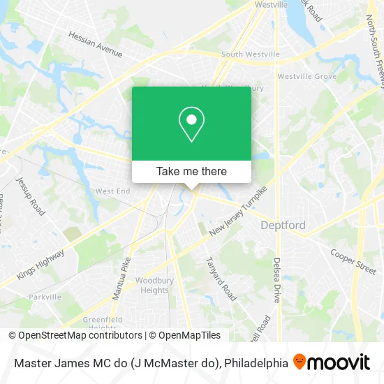 Master James MC do (J McMaster do) map