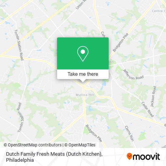 Dutch Family Fresh Meats (Dutch Kitchen) map