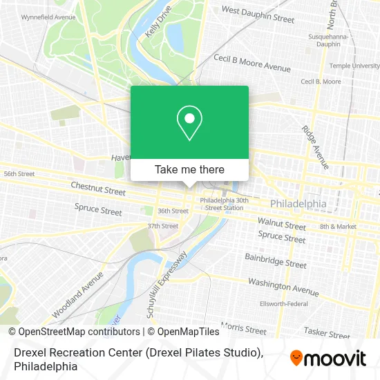 Drexel Recreation Center (Drexel Pilates Studio) map