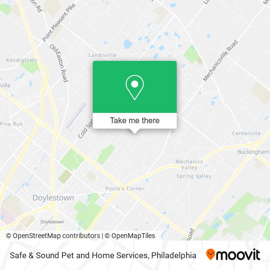 Safe & Sound Pet and Home Services map