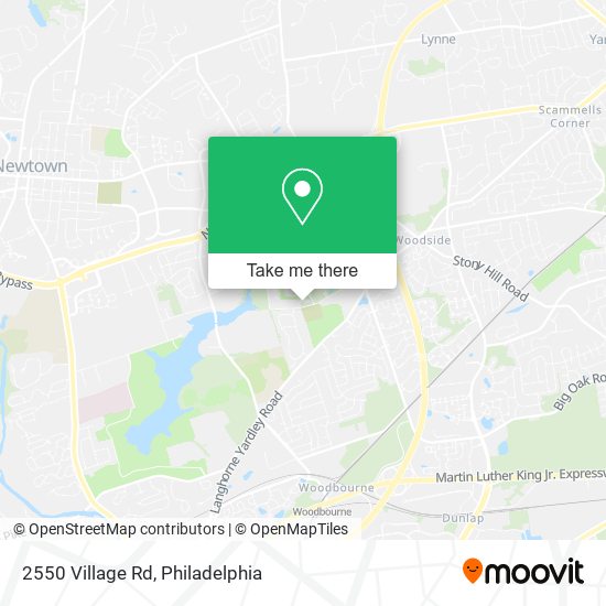 Mapa de 2550 Village Rd