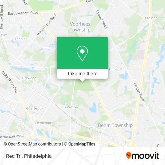 Red Trl map
