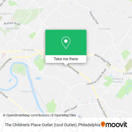 The Children's Place Outlet (Izod Outlet) map