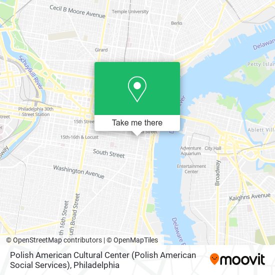 Mapa de Polish American Cultural Center (Polish American Social Services)