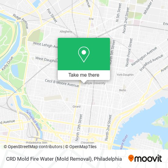 CRD Mold Fire Water (Mold Removal) map