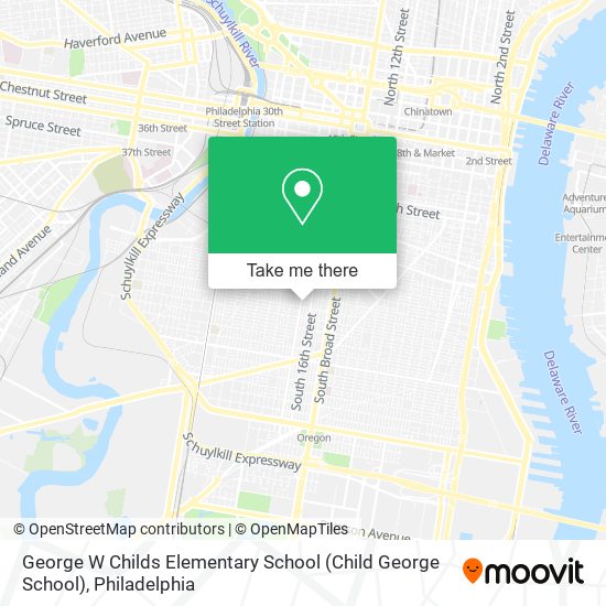 George W Childs Elementary School (Child George School) map