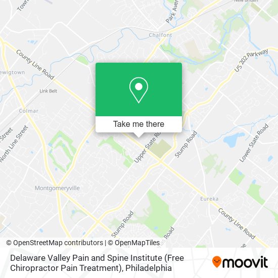 Mapa de Delaware Valley Pain and Spine Institute (Free Chiropractor Pain Treatment)