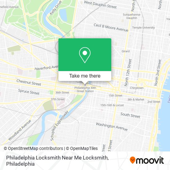 Mapa de Philadelphia Locksmith Near Me Locksmith