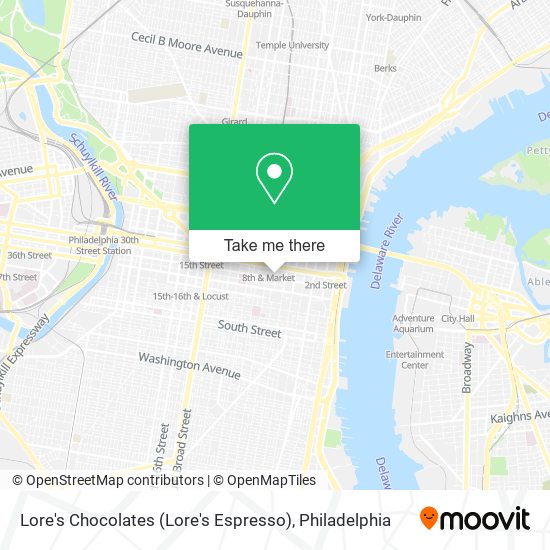 Mapa de Lore's Chocolates (Lore's Espresso)