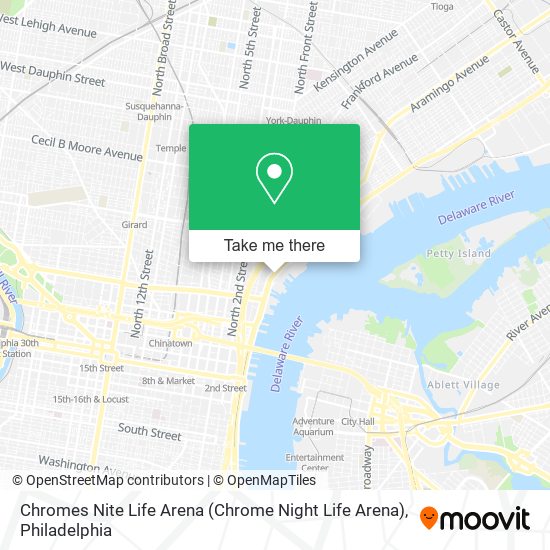 Mapa de Chromes Nite Life Arena (Chrome Night Life Arena)