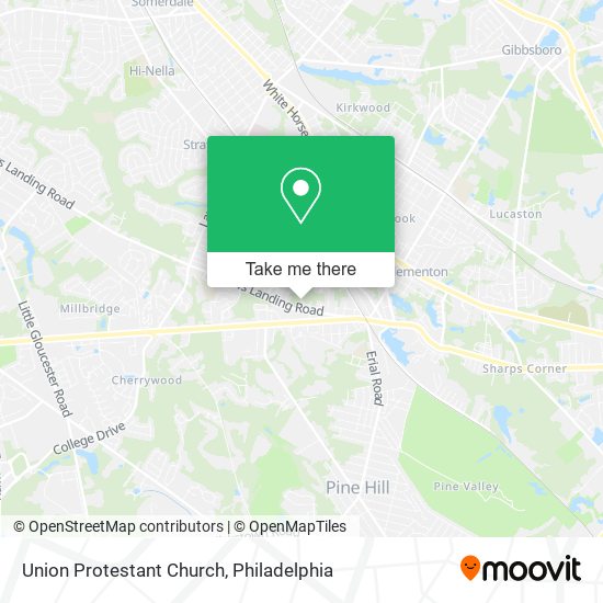 Mapa de Union Protestant Church