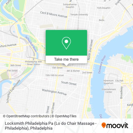 Locksmith Philadelphia Pa (Lo do Chair Massage - Philadelphia) map