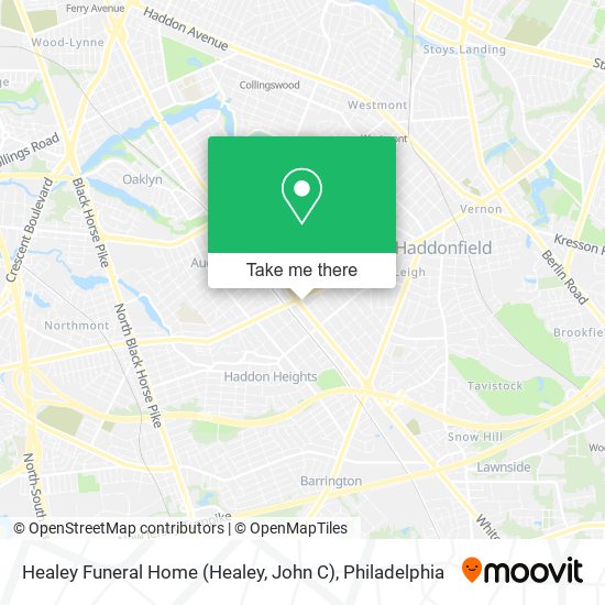 Mapa de Healey Funeral Home (Healey, John C)