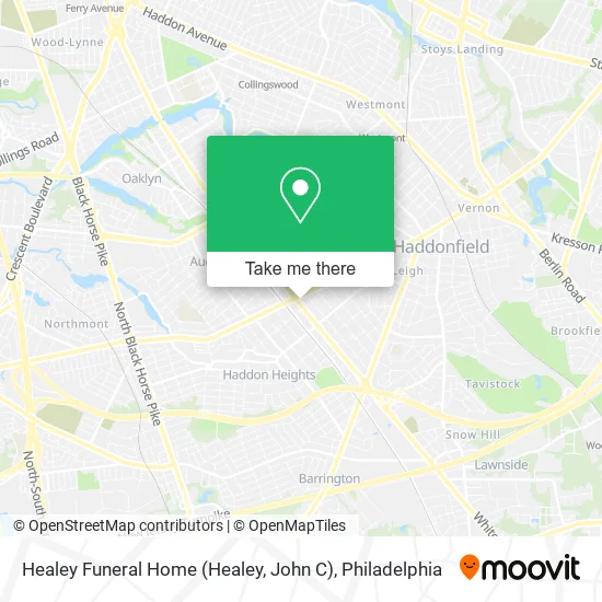 Healey Funeral Home (Healey, John C) map