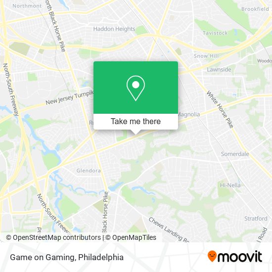 Game on Gaming map