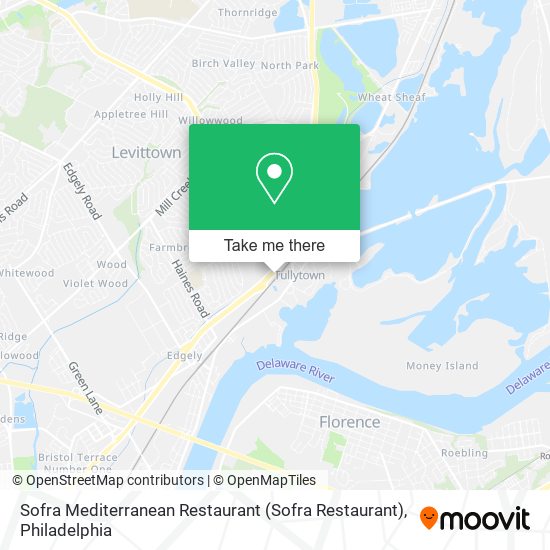 Sofra Mediterranean Restaurant (Sofra Restaurant) map