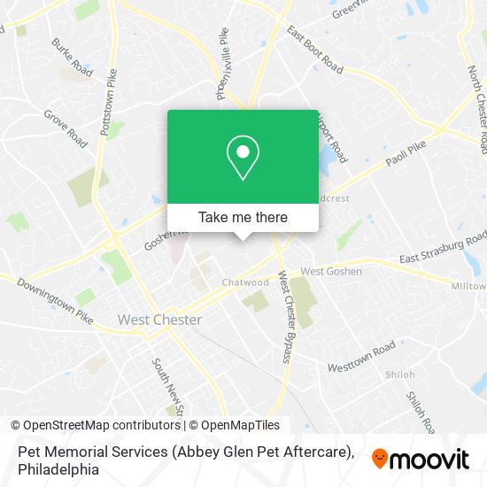 Pet Memorial Services (Abbey Glen Pet Aftercare) map