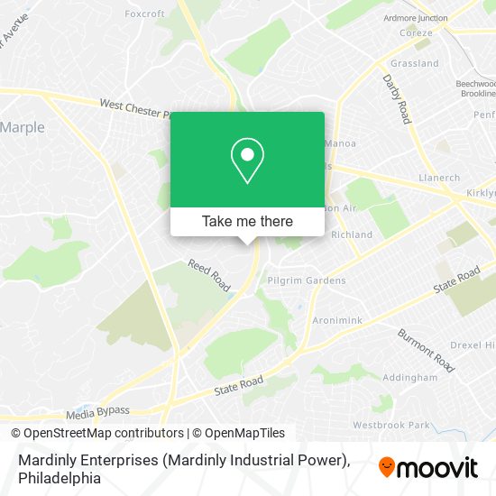 Mapa de Mardinly Enterprises (Mardinly Industrial Power)