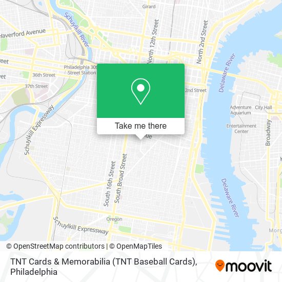 Mapa de TNT Cards & Memorabilia (TNT Baseball Cards)