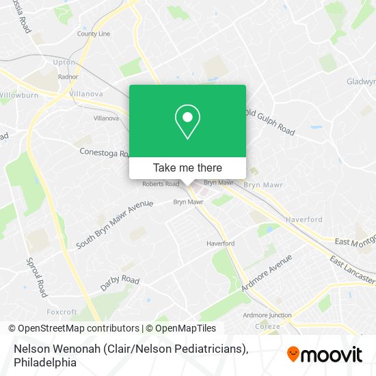 Nelson Wenonah (Clair / Nelson Pediatricians) map