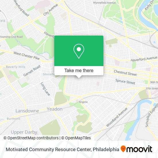Motivated Community Resource Center map